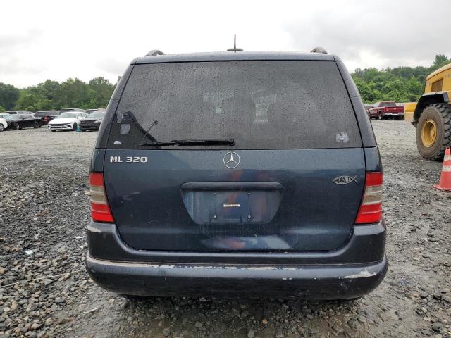 2001 Mercedes-Benz Ml 320 VIN: 4JGAB54E61A231624 Lot: 54928534