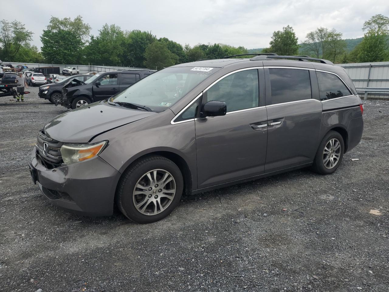 5FNRL5H62CB013651 2012 Honda Odyssey Exl