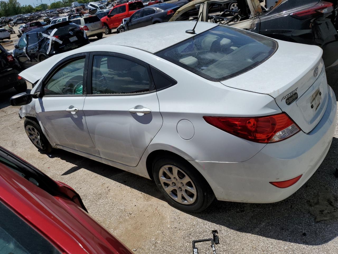 2014 Hyundai Accent Gls vin: KMHCT4AE6EU674915