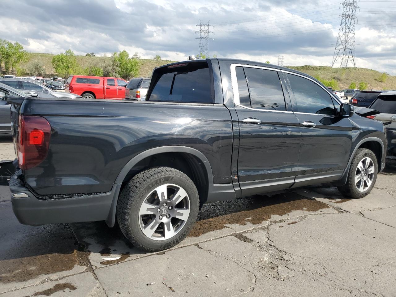 2019 Honda Ridgeline Rtl vin: 5FPYK3F77KB015903