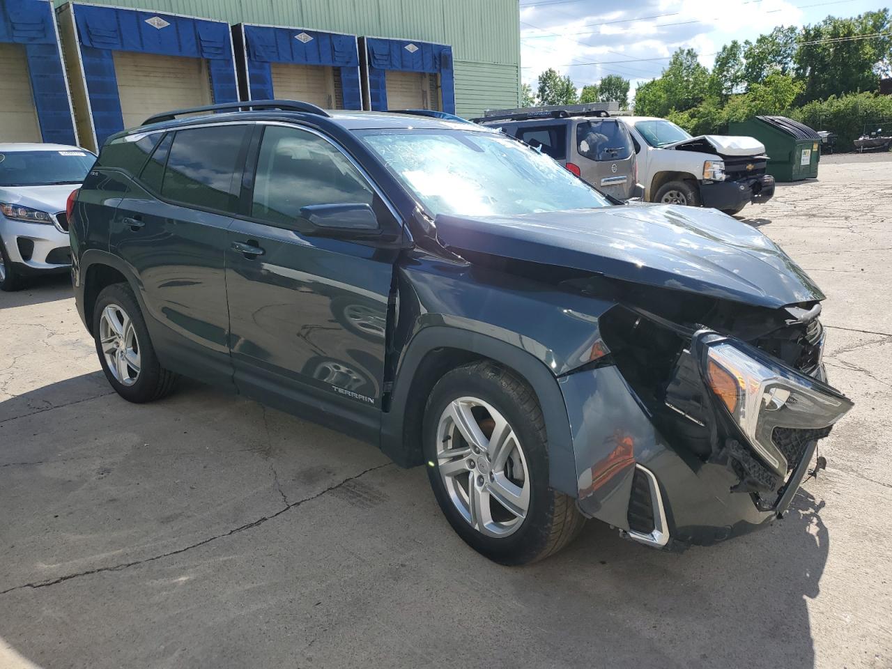 2018 GMC Terrain Sle vin: 3GKALMEVXJL316800