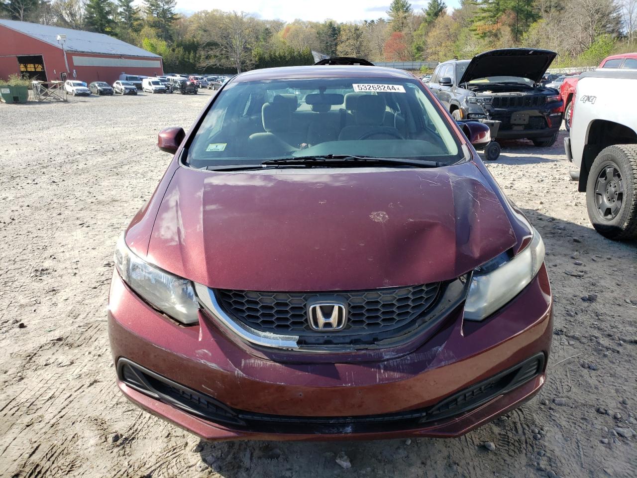 2HGFB2F5XDH555432 2013 Honda Civic Lx