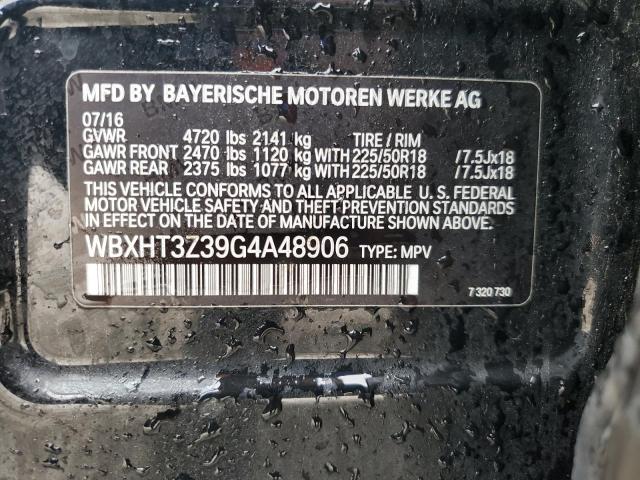 VIN WBXHT3Z39G4A48906 2016 BMW X1, Xdrive28I no.13