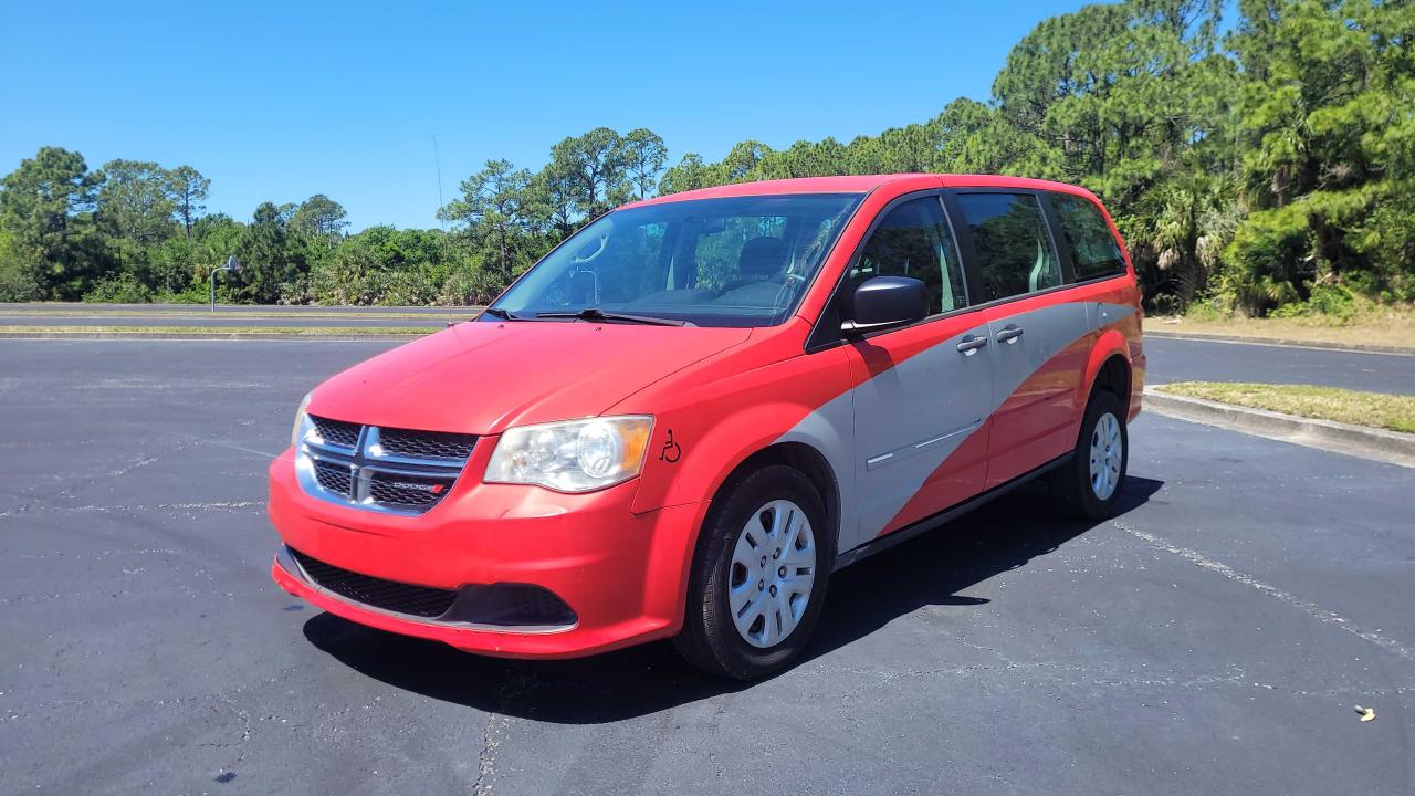 2014 Dodge Grand Caravan Se vin: 2C4RDGBG0ER458858