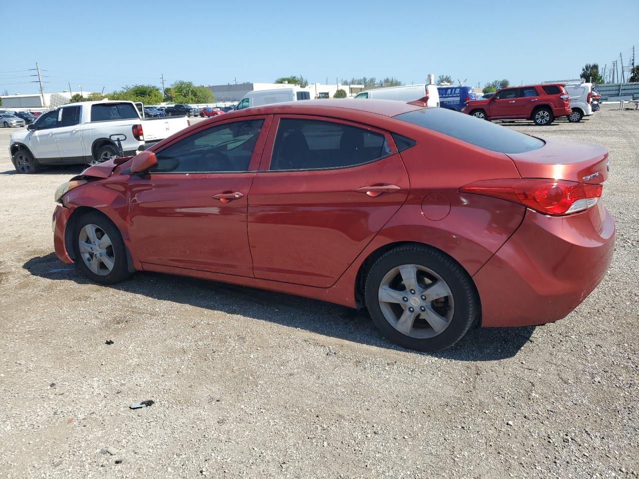 KMHDH4AE7DU853033 2013 Hyundai Elantra Gls