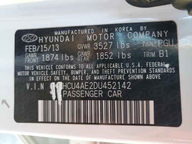 KMHCU4AE2DU452142 | 2013 Hyundai accent gls