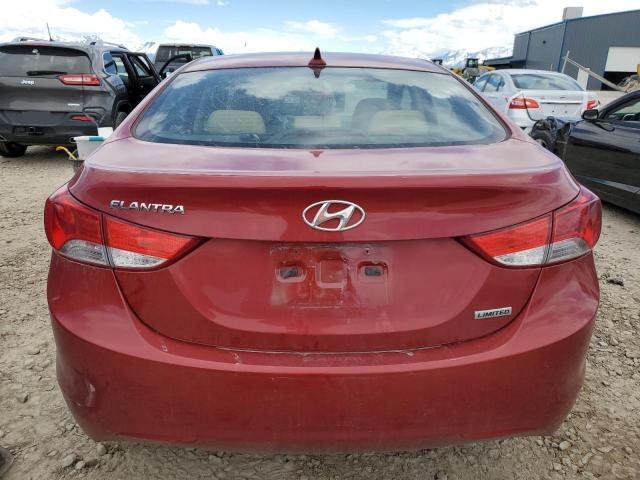 2013 Hyundai Elantra Gls VIN: KMHDH4AE3DU526712 Lot: 54072524