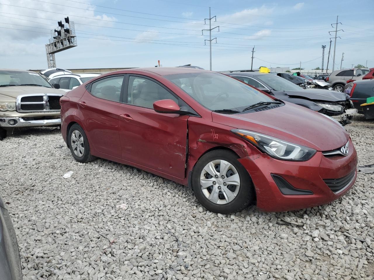 2016 Hyundai Elantra Se vin: 5NPDH4AE9GH796546