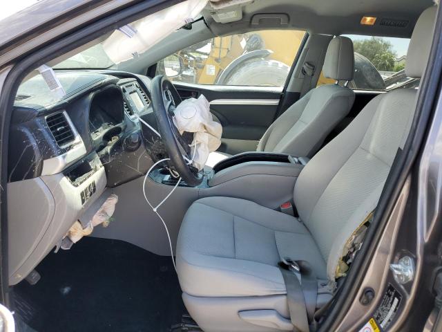 2016 Toyota Highlander Le VIN: 5TDBKRFH4GS257562 Lot: 55288184