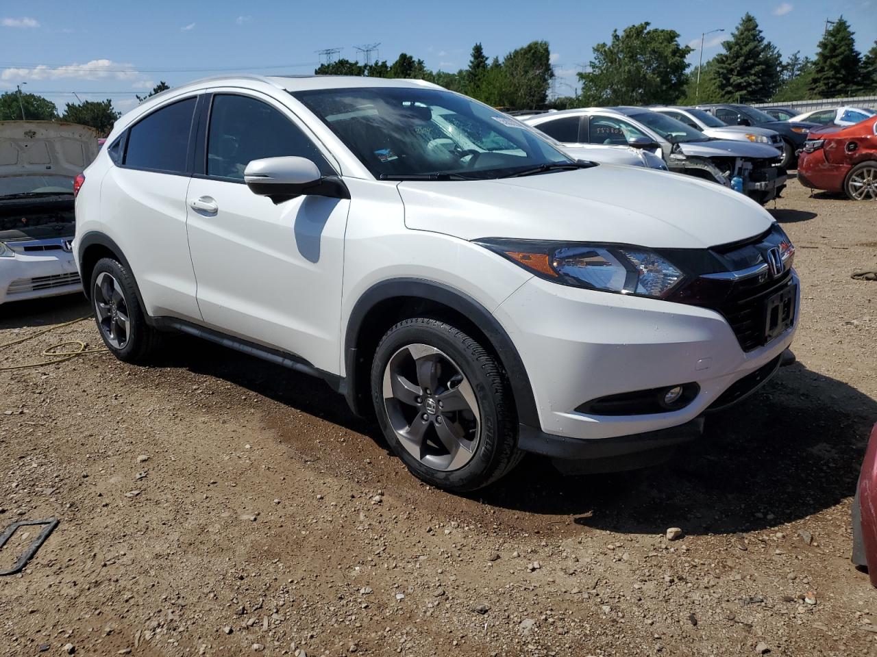 Lot #2558814965 2018 HONDA HR-V EXL