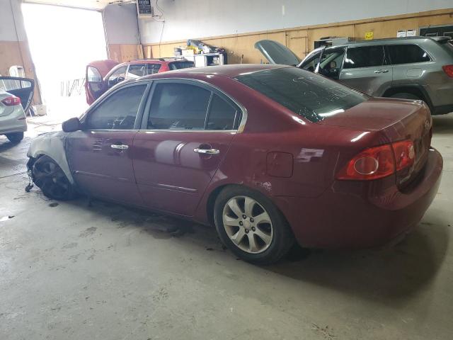 2008 Kia Optima Lx VIN: KNAGE123385214568 Lot: 54519874