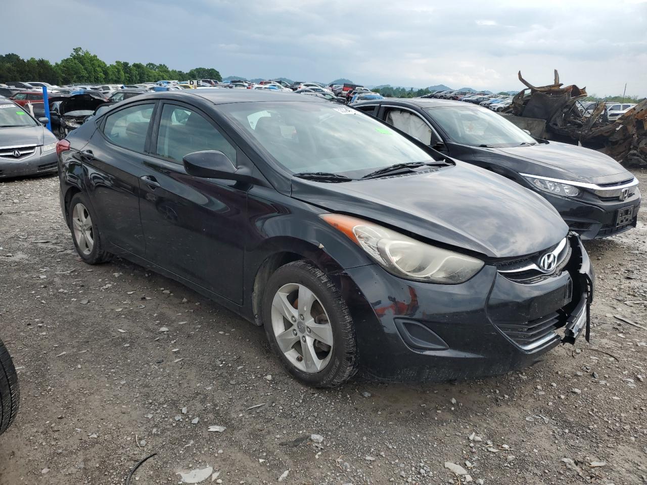 2013 Hyundai Elantra Gls vin: KMHDH4AE5DU716589