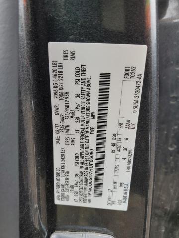 2017 Ford Escape Se VIN: 1FMCU0GD7HUF06080 Lot: 54875734