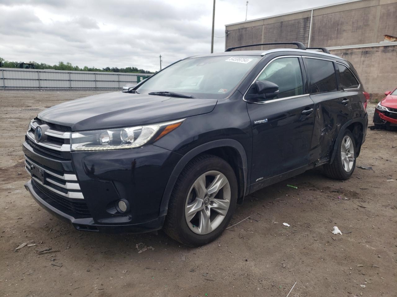 5TDDGRFH9JS038422 2018 Toyota Highlander Hybrid Limited