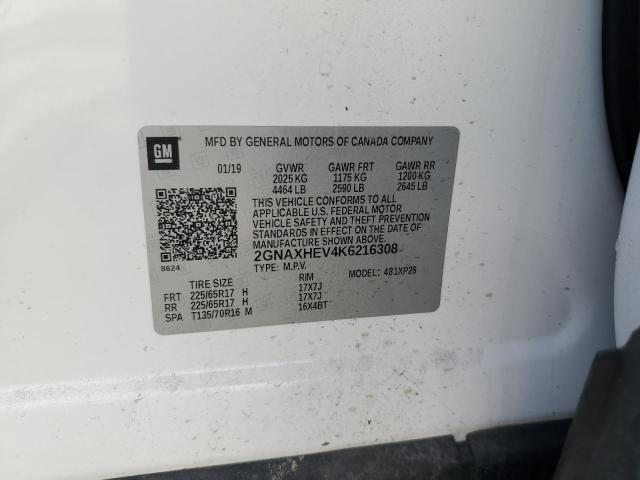 2019 Chevrolet Equinox Ls VIN: 2GNAXHEV4K6216308 Lot: 56467784