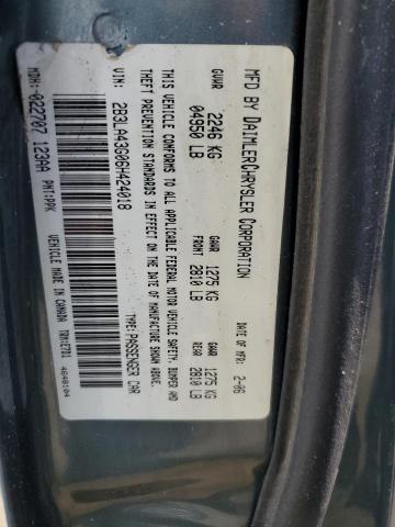 2006 Dodge Charger Se VIN: 2B3LA43G06H424018 Lot: 55508204