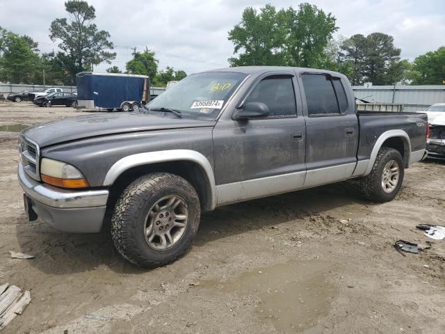 Lot #2519796215 2004 DODGE DAKOTA QUA salvage car