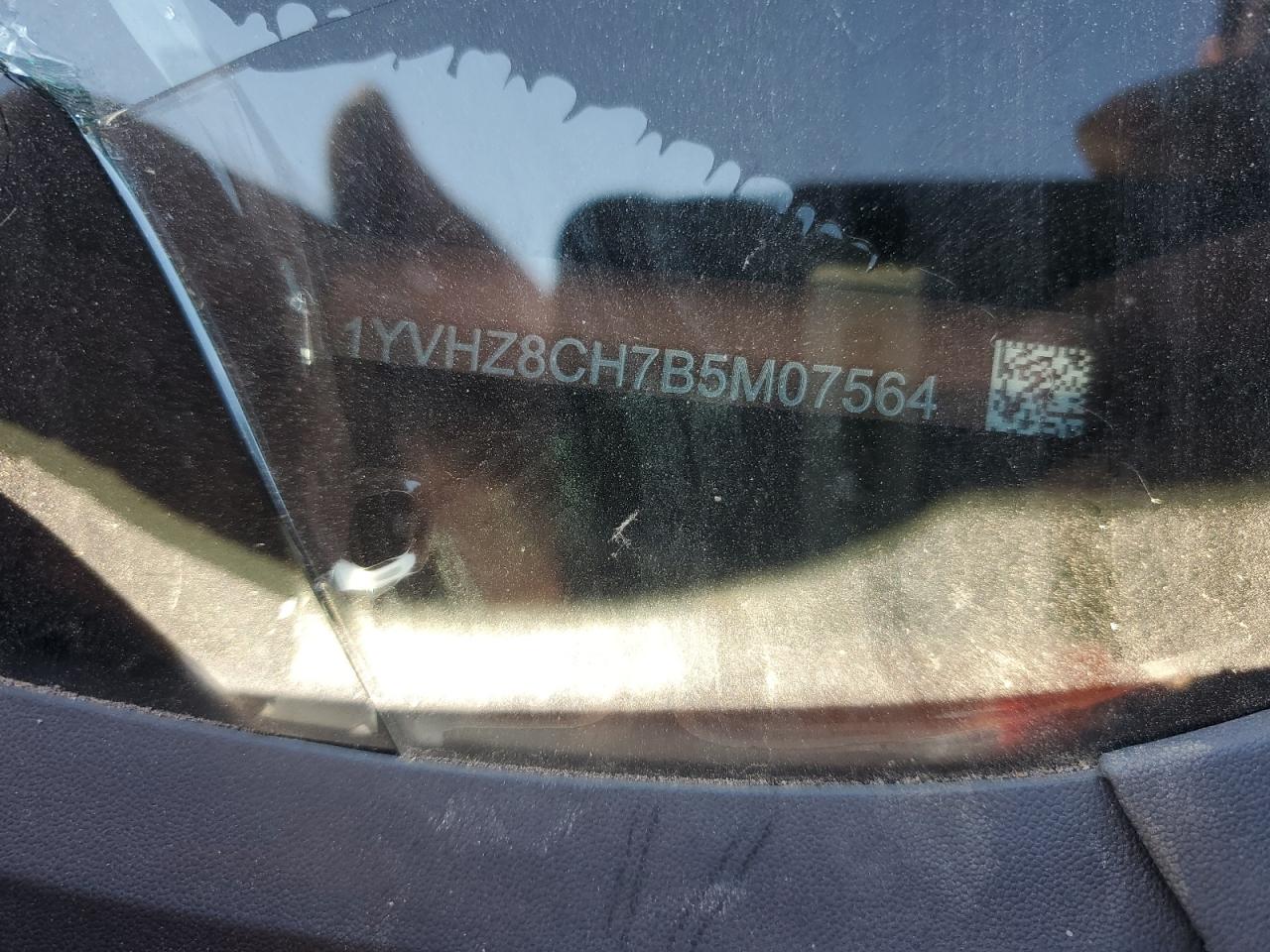 1YVHZ8CH7B5M07564 2011 Mazda 6 I