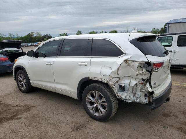 2016 Toyota Highlander Le VIN: 5TDBKRFH9GS243527 Lot: 54479904