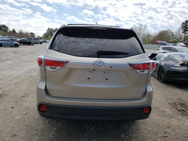 VIN 5TDJKRFHXFS166628 2015 Toyota Highlander, Xle no.6