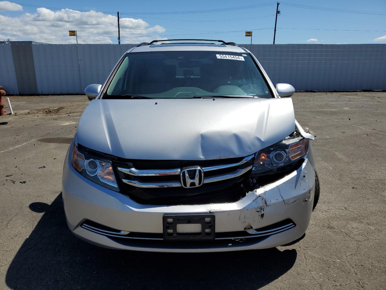 5FNRL5H62EB075196 2014 Honda Odyssey Exl