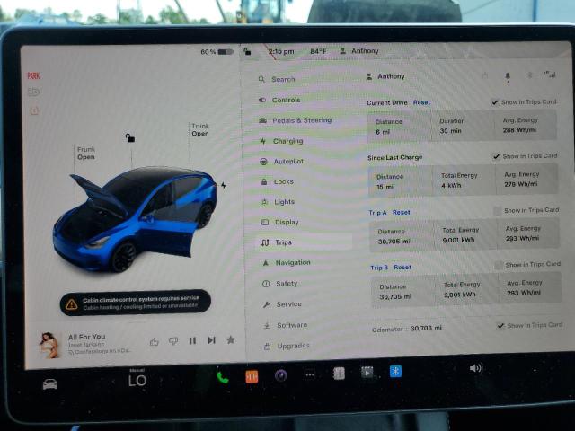 2022 Tesla Model Y VIN: 7SAYGDEE1NA018302 Lot: 56661754