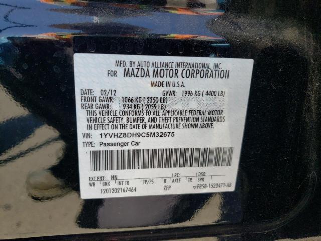 2012 Mazda 6 I VIN: 1YVHZ8DH9C5M32675 Lot: 55143464