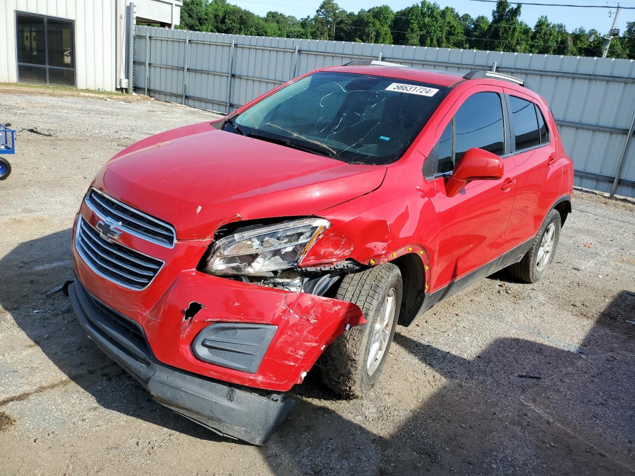 2015 Chevrolet Trax 1Lt vin: KL7CJLSB0FB104234