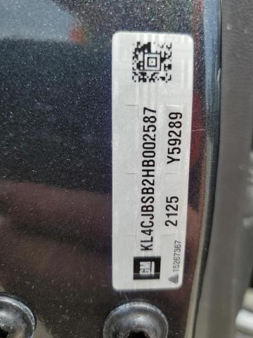 2017 Buick Encore Preferred Ii VIN: KL4CJBSB2HB002587 Lot: 53761594