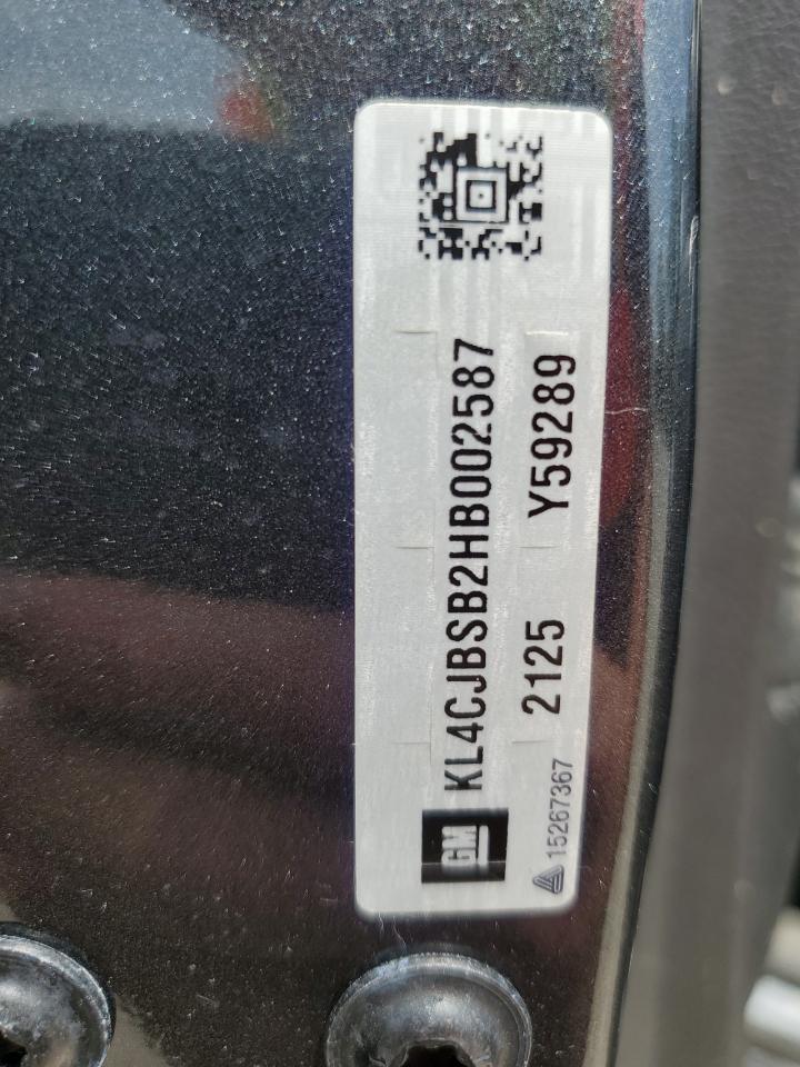 KL4CJBSB2HB002587 2017 Buick Encore Preferred Ii