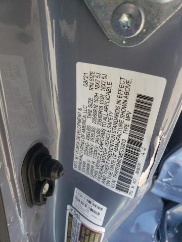 2021 Honda Cr-V Exl VIN: 7FART6H87ME035819 Lot: 55192164