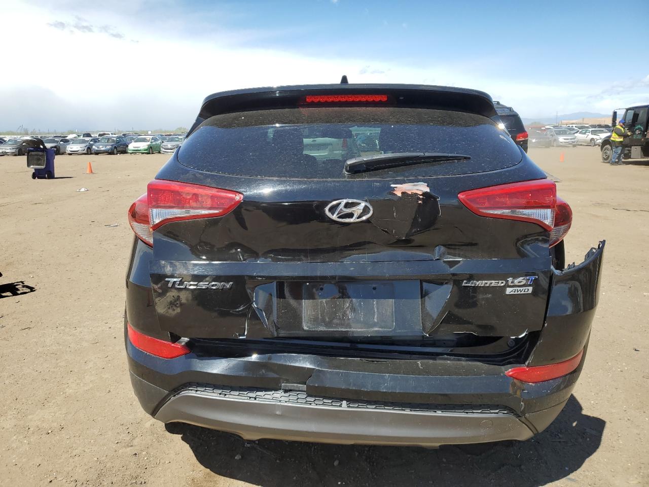 2016 Hyundai Tucson Limited vin: KM8J3CA2XGU055602