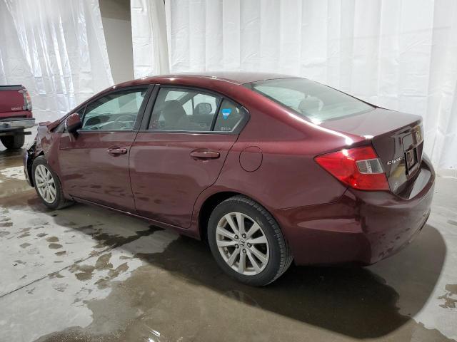 2012 Honda Civic Ex VIN: 2HGFB2F87CH600299 Lot: 53614024