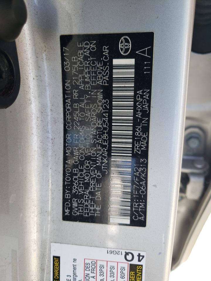 JTNKARJE8HJ544123 2017 Toyota Corolla Im