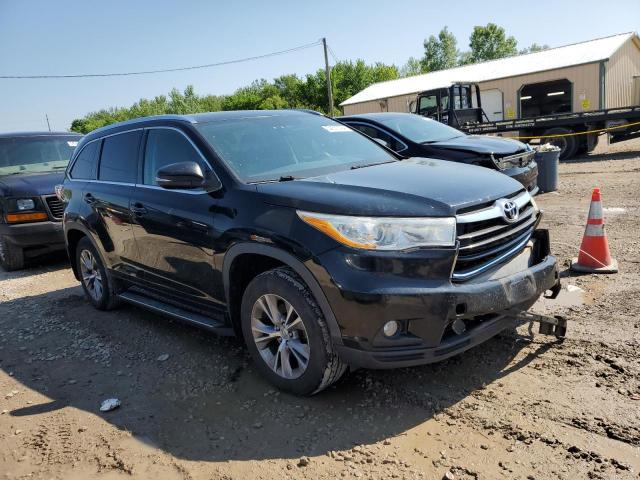 VIN 5TDJKRFH4ES025035 2014 Toyota Highlander, Xle no.4