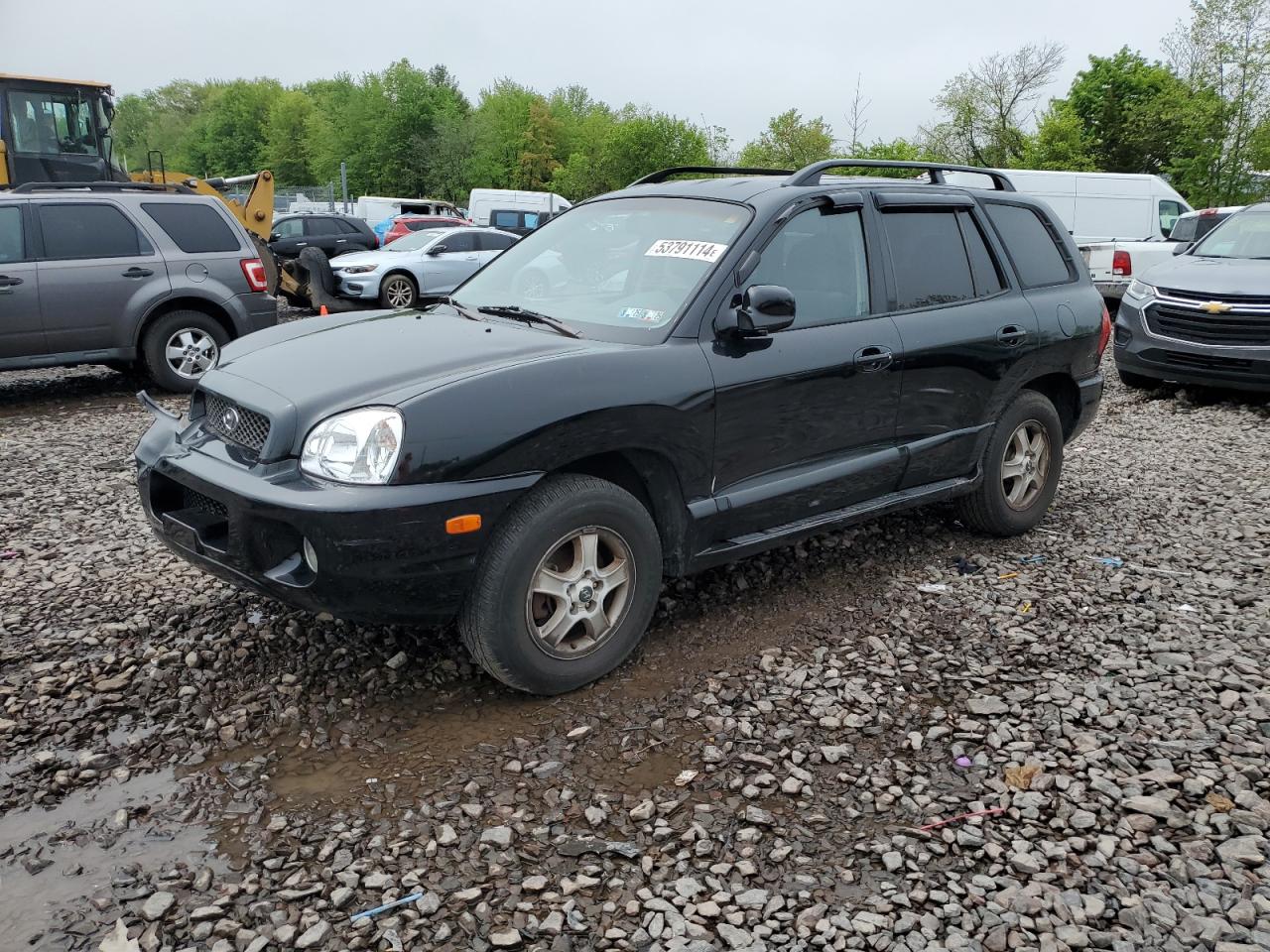 KM8SC73DX4U803500 2004 Hyundai Santa Fe Gls