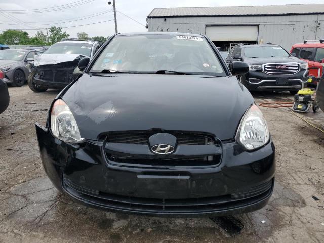 2010 Hyundai Accent Blue VIN: KMHCM3AC9AU172240 Lot: 54079324