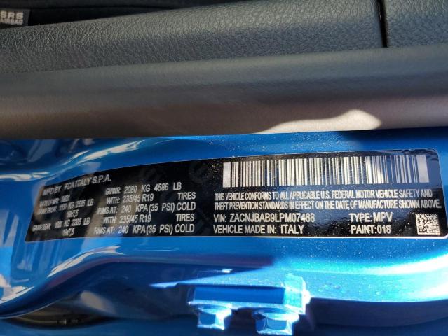 2020 Jeep Renegade Sport VIN: ZACNJBAB9LPM07468 Lot: 56130814