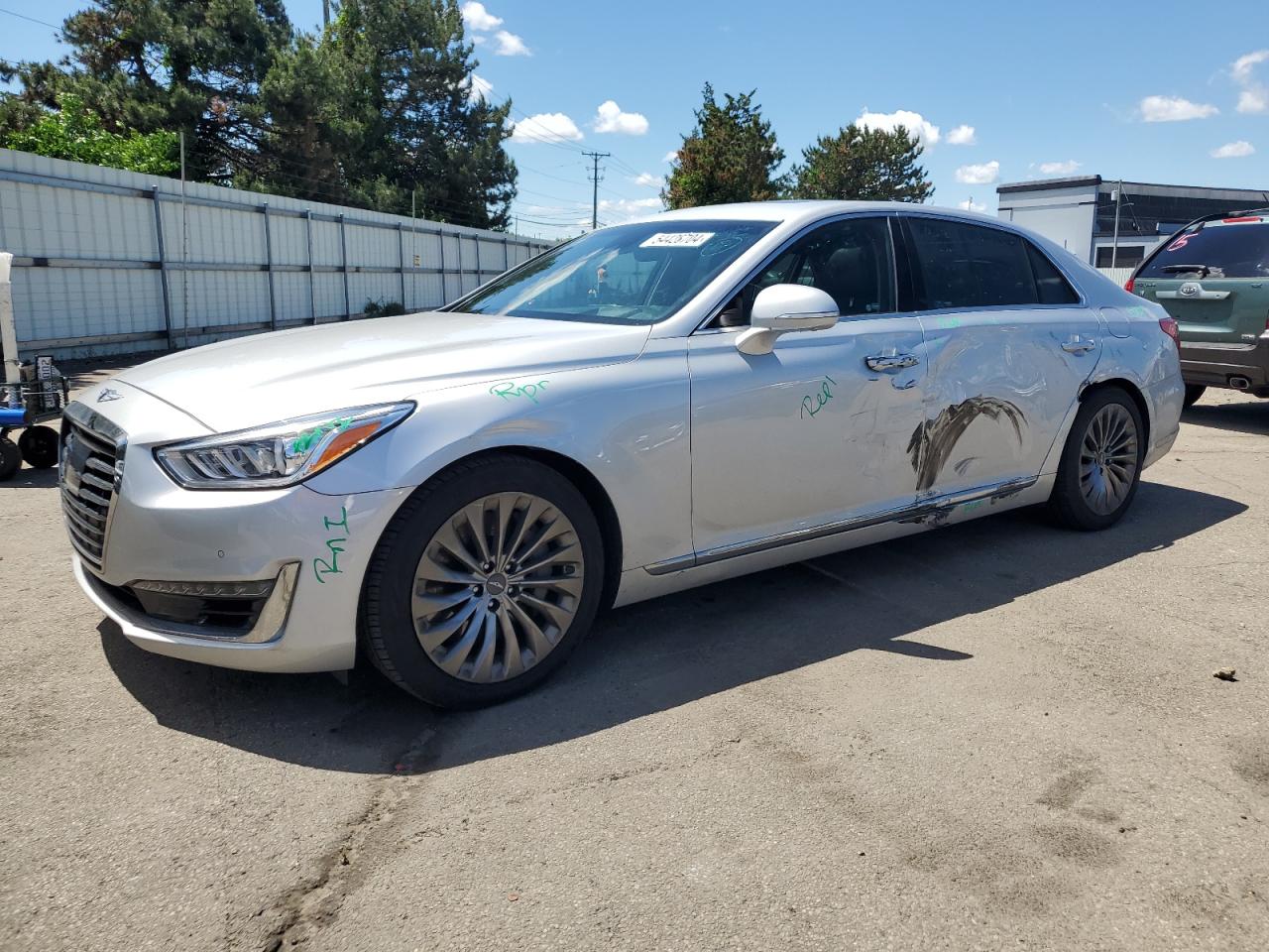 KMHG34JA3HU033708 2017 Genesis G90 Premium