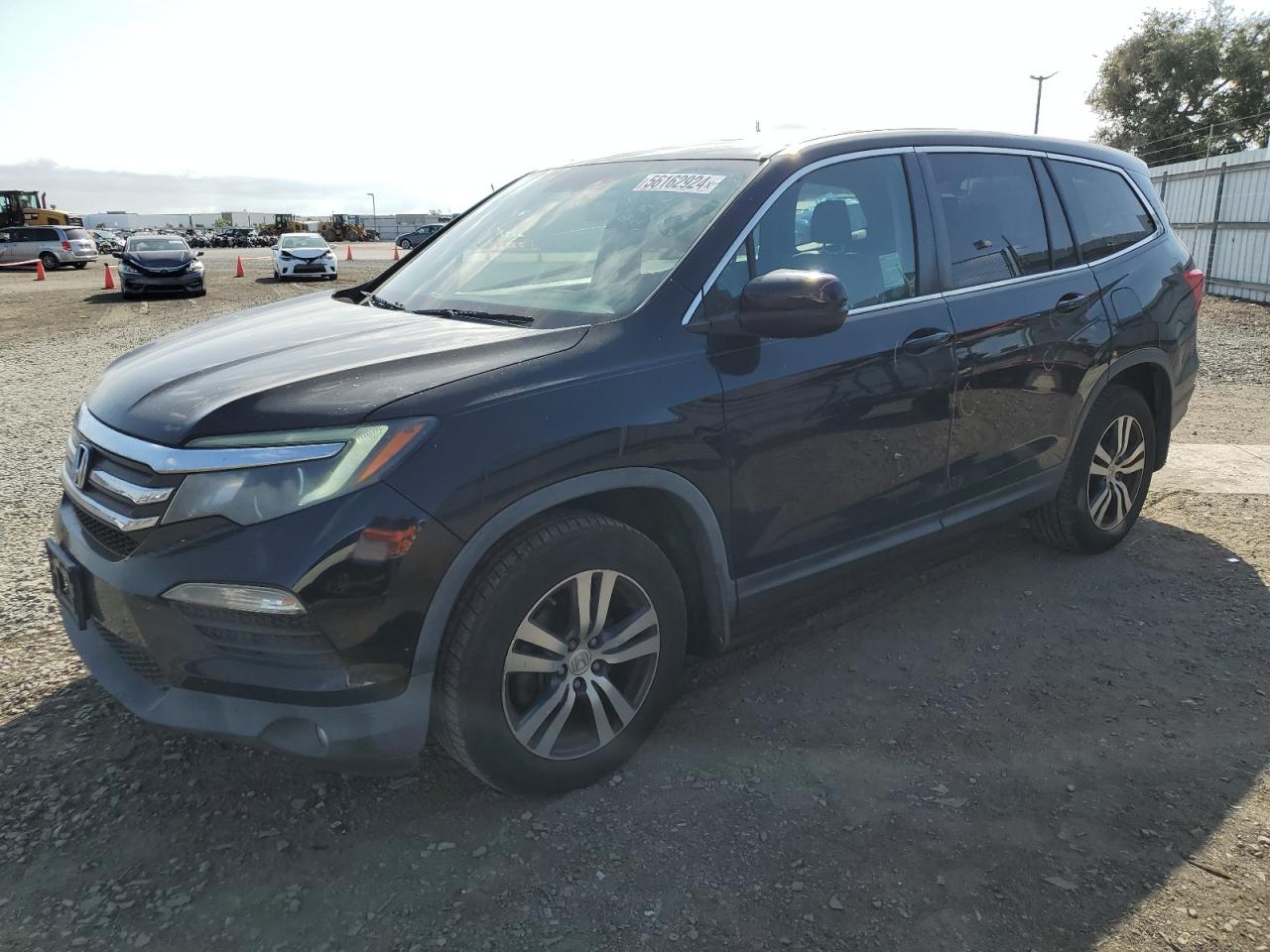 5FNYF5H56HB002492 2017 Honda Pilot Exl