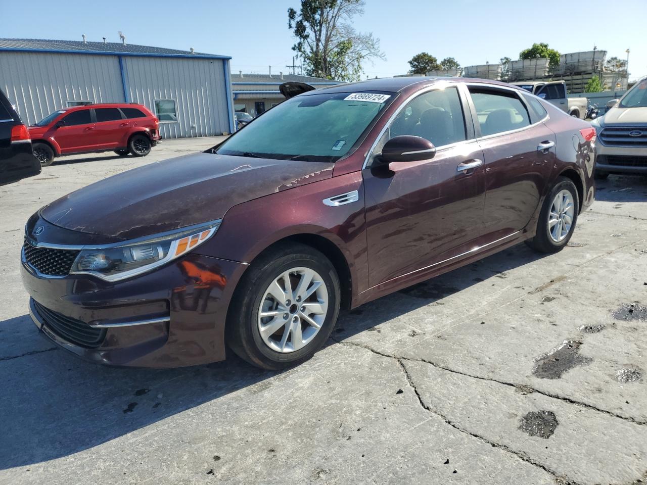 5XXGT4L38GG047143 2016 Kia Optima Lx