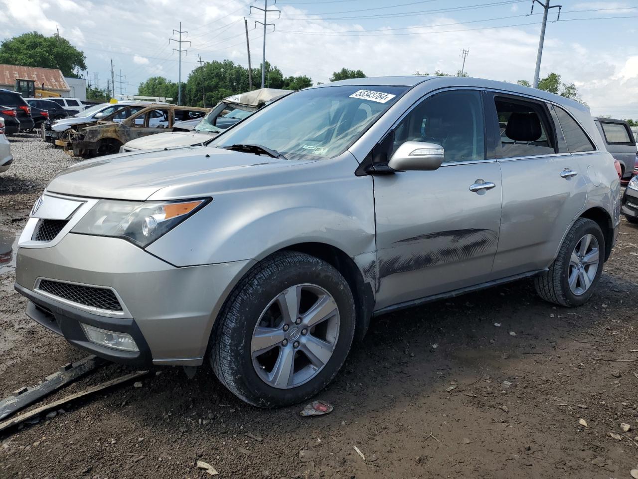 2HNYD2H39CH514215 2012 Acura Mdx Technology