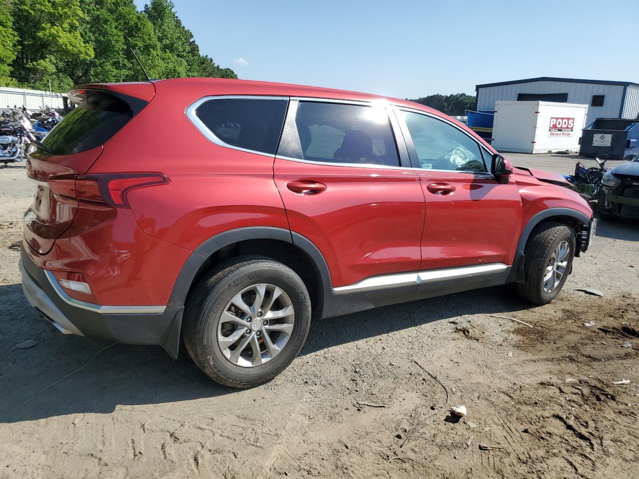 2019 Hyundai Santa Fe Se vin: 5NMS23AD9KH105502