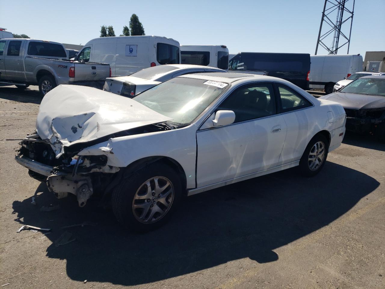 1HGCG22581A020393 2001 Honda Accord Ex