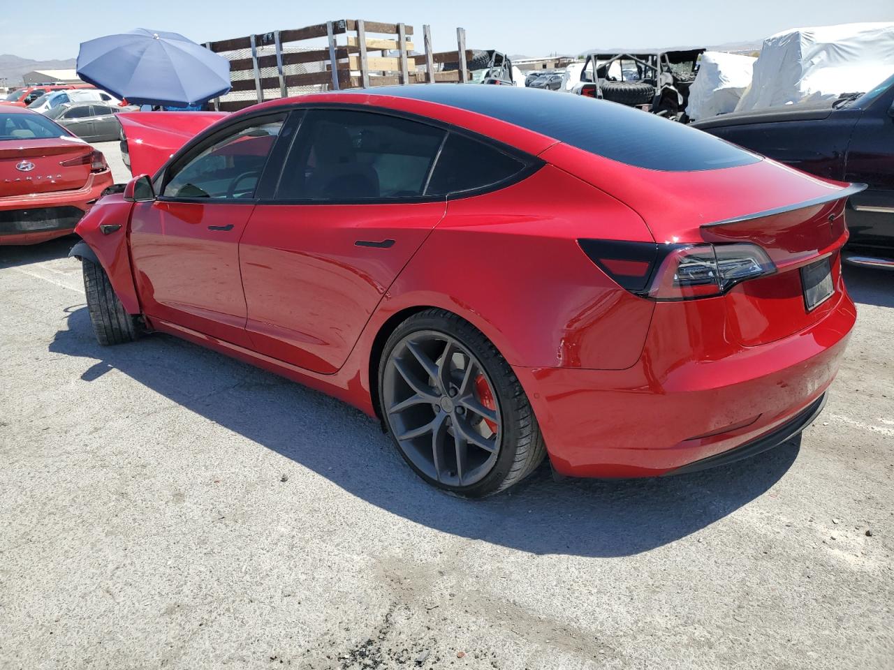 2021 Tesla Model 3 vin: 5YJ3E1EC1MF072601