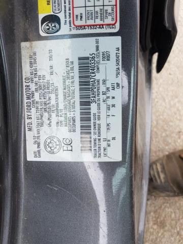 2012 Ford Fusion Se VIN: 3FAHP0HA7CR403365 Lot: 54892604