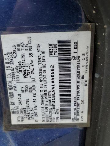 1997 Ford Expedition VIN: 1FMFU18L9VLA40582 Lot: 53808214