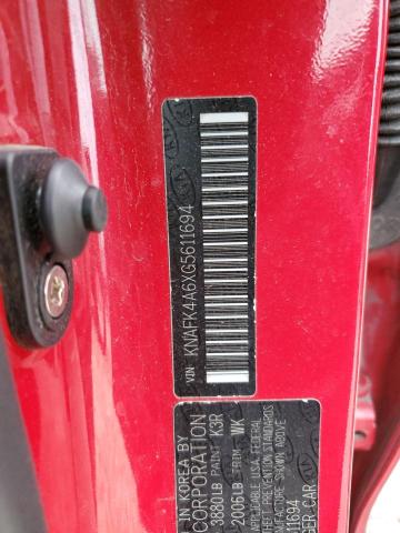 2016 Kia Forte Lx VIN: KNAFK4A6XG5611694 Lot: 53856824