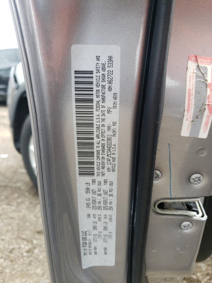 1C4PJMCS4HD223811 2017 Jeep Cherokee Latitude