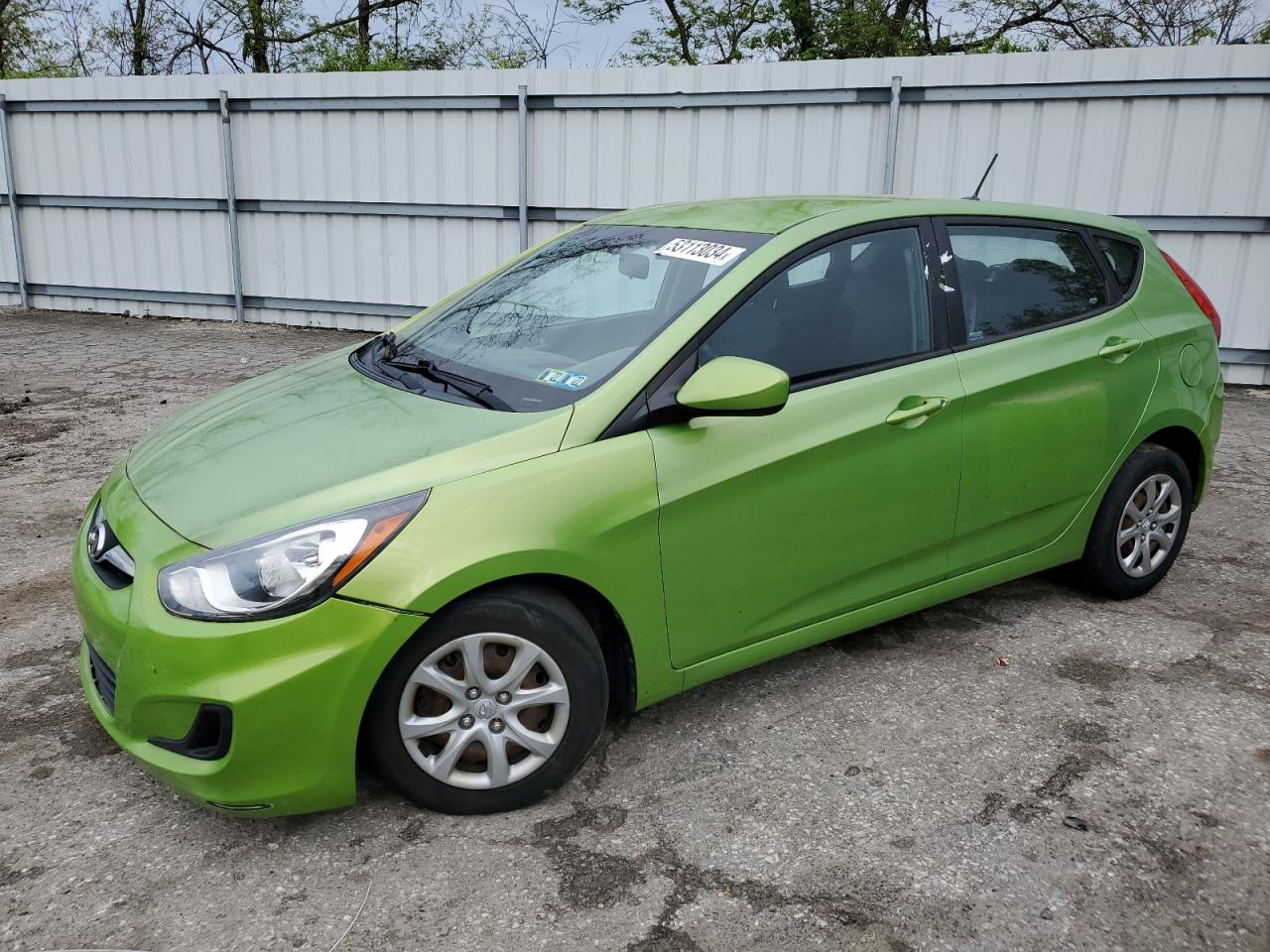 2012 Hyundai Accent Gls vin: KMHCT5AE2CU039998